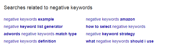 related searches google