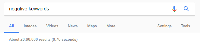 search results google