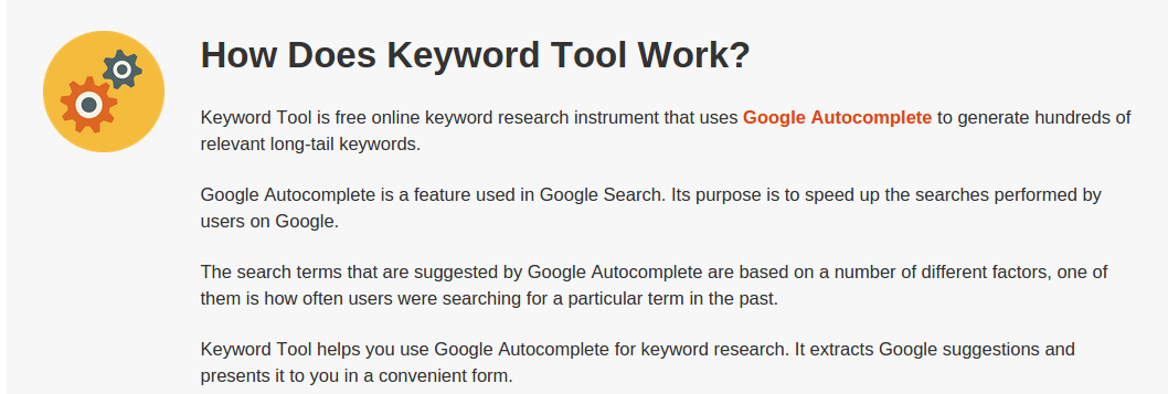Google Autocomplete Keyword Research Tool
