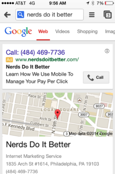 call extensions