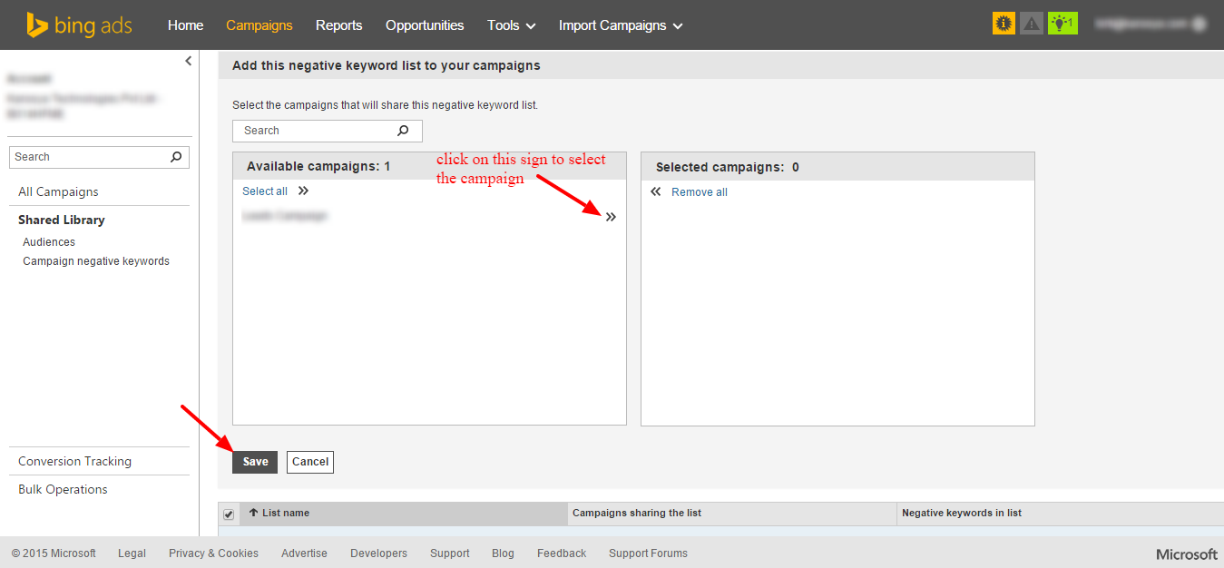 Shared Negative List Step 6
