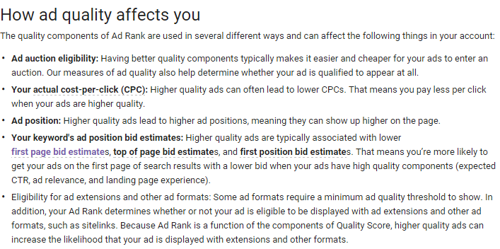 Ad Quality