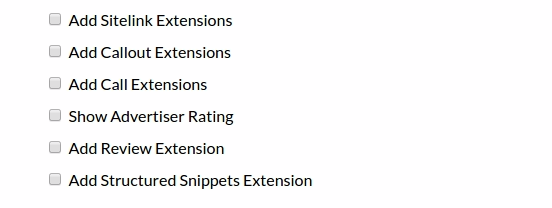 Expanded Ads Extensions