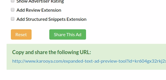 expanded text ads share preview