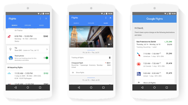 google flights tracker