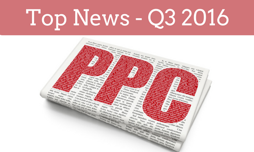 Top PPC Posts Q3 2016