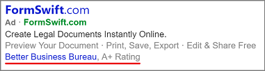 review extension bing ads