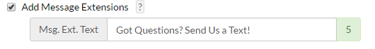 adwords message extension eta preview tool