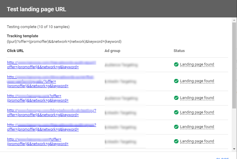 Url tracking. Трекинг урл. Тест отслеживания.