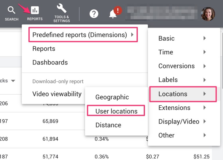 Date and Analysis report to identify high level trends in Google