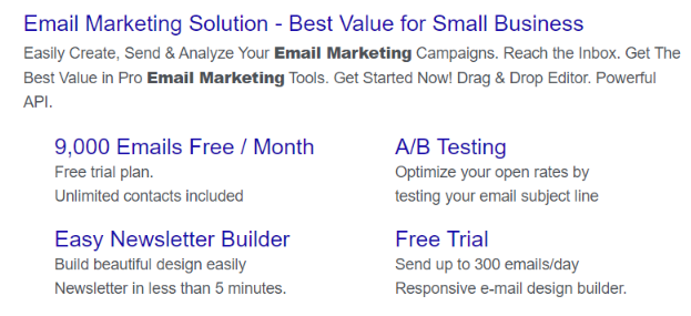 Create separate ad groups to improve relevance score