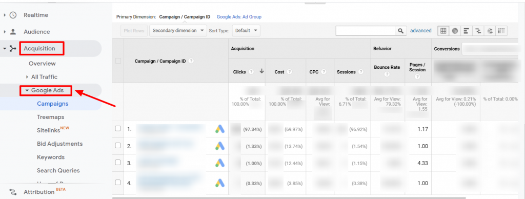 view-google-ads-data-on-analytics