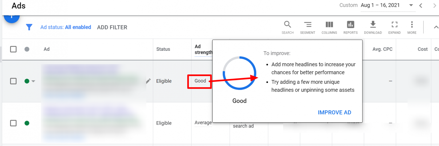 Understanding Ad Strength in Responsive Search Ads Karooya