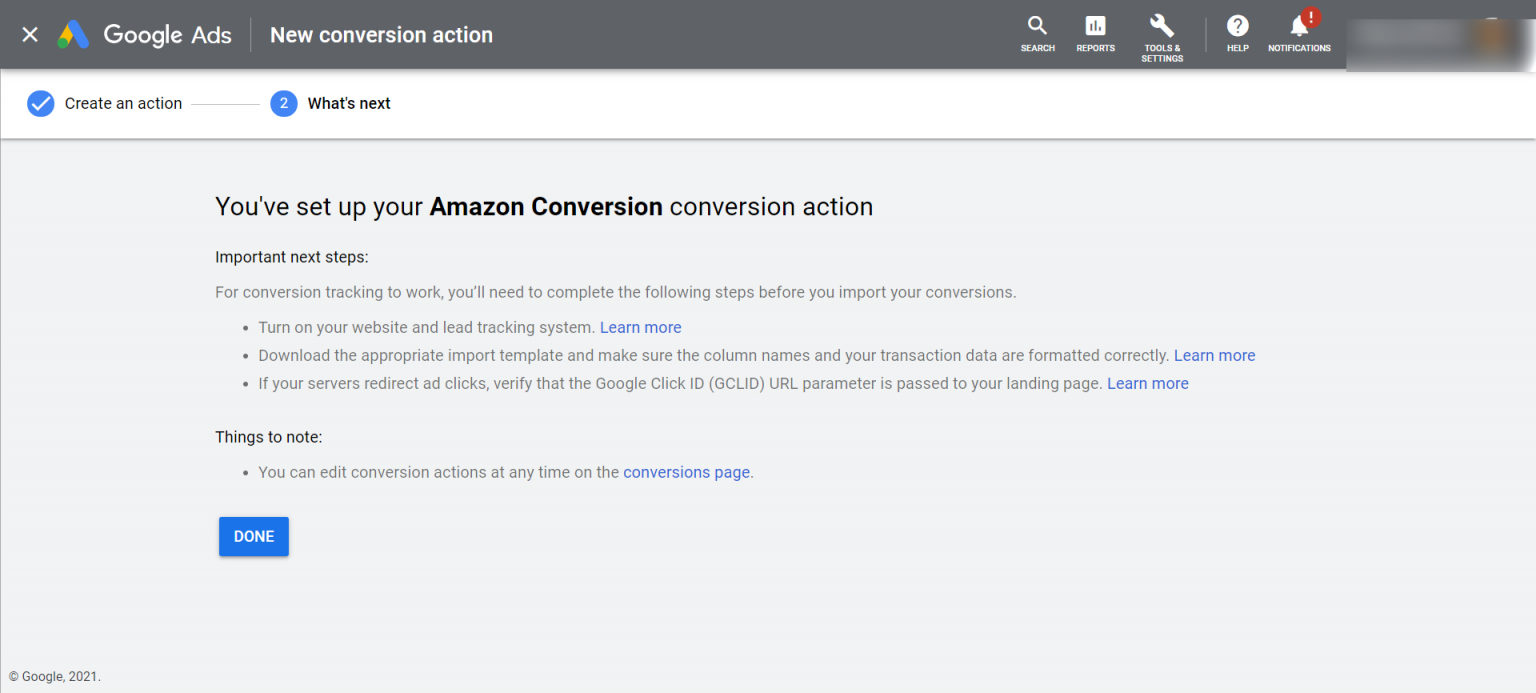 How To Import Amazon Attribution Data In Google Ads - Karooya